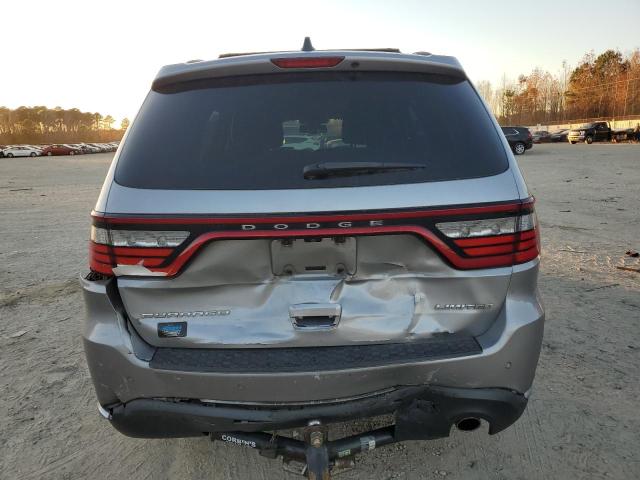 1C4RDHDG6EC344925 - 2014 DODGE DURANGO LIMITED SILVER photo 6