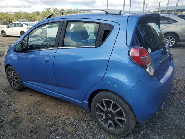 KL8CF6S96EC423951 - 2014 CHEVROLET SPARK 2LT BLUE photo 2