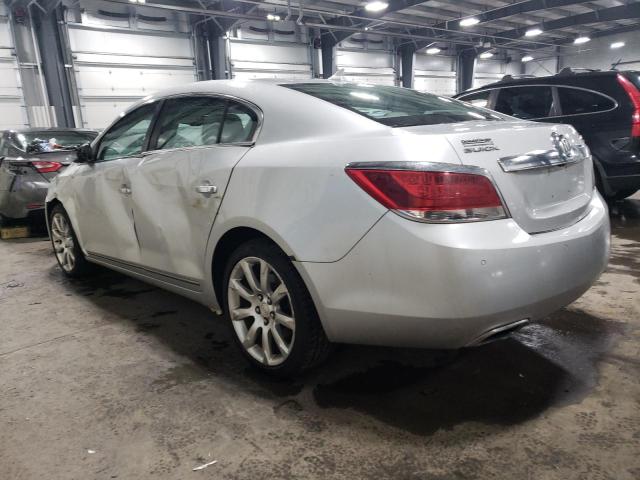 1G4GE5ED4BF133672 - 2011 BUICK LACROSSE CXS SILVER photo 2