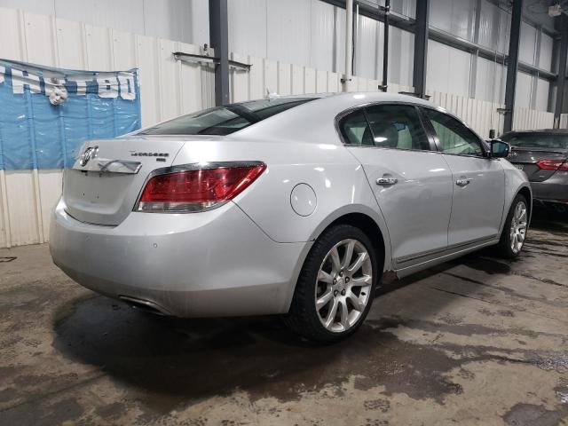 1G4GE5ED4BF133672 - 2011 BUICK LACROSSE CXS SILVER photo 3
