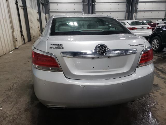 1G4GE5ED4BF133672 - 2011 BUICK LACROSSE CXS SILVER photo 6