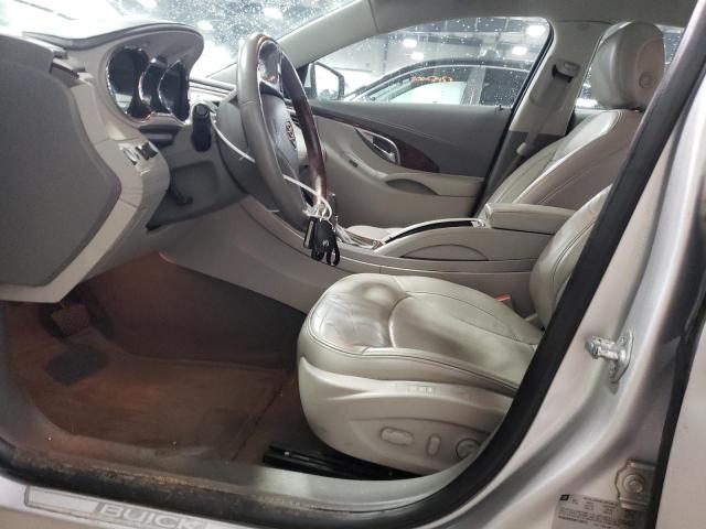 1G4GE5ED4BF133672 - 2011 BUICK LACROSSE CXS SILVER photo 7