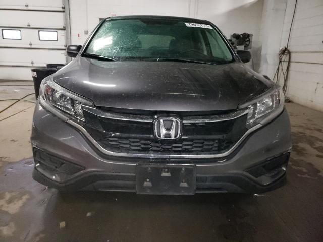 5J6RM4H4XGL089914 - 2016 HONDA CR-V SE GRAY photo 5