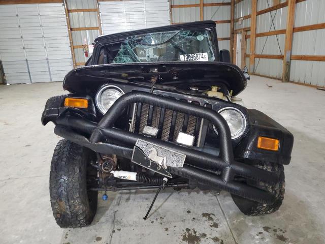 1J4FA39SX5P369695 - 2005 JEEP WRANGLER X BLACK photo 5