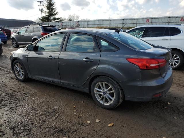 1FADP3F25GL257306 - 2016 FORD FOCUS SE GRAY photo 2