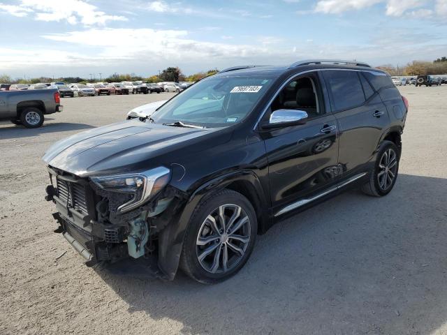 3GKALSEX3JL274346 - 2018 GMC TERRAIN DENALI BLACK photo 1