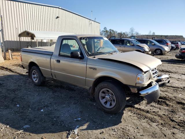 1FTYR10C31TA37858 - 2001 FORD RANGER TAN photo 4