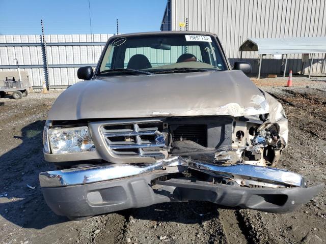 1FTYR10C31TA37858 - 2001 FORD RANGER TAN photo 5