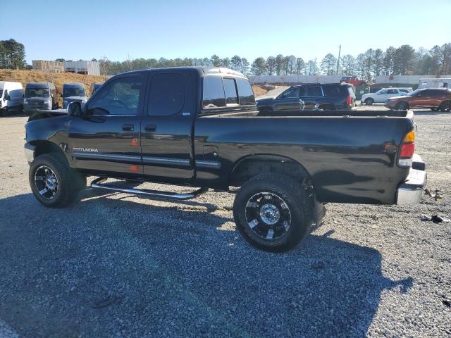 5TBRT3418YS125896 - 2000 TOYOTA TUNDRA ACCESS CAB 黑色 照片 2
