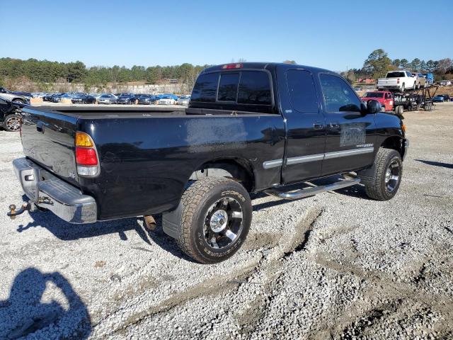 5TBRT3418YS125896 - 2000 TOYOTA TUNDRA ACCESS CAB 黑色 照片 3