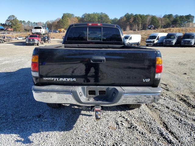 5TBRT3418YS125896 - 2000 TOYOTA TUNDRA ACCESS CAB 黑色 照片 6
