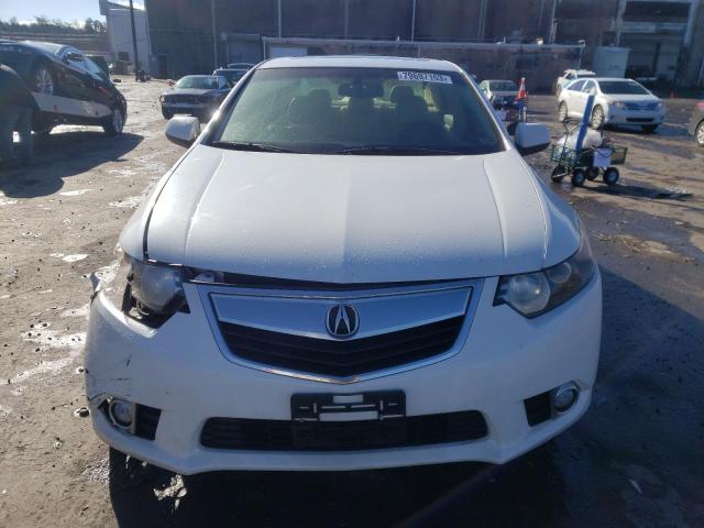 JH4CU2F44CC016985 - 2012 ACURA TSX WHITE photo 5