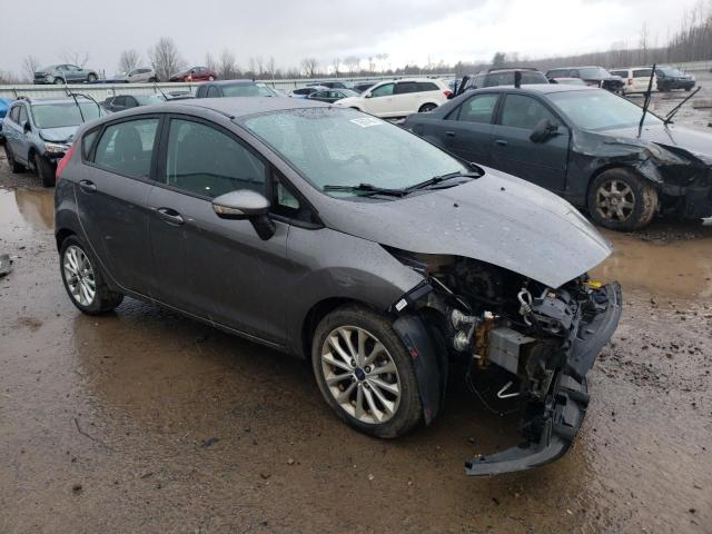 3FADP4EJ1EM136315 - 2014 FORD FIESTA SE GRAY photo 4