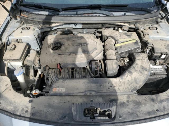 5NPE24AF3FH008485 - 2015 HYUNDAI SONATA SE SILVER photo 11