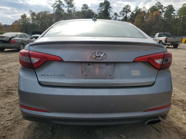 5NPE24AF3FH008485 - 2015 HYUNDAI SONATA SE SILVER photo 6