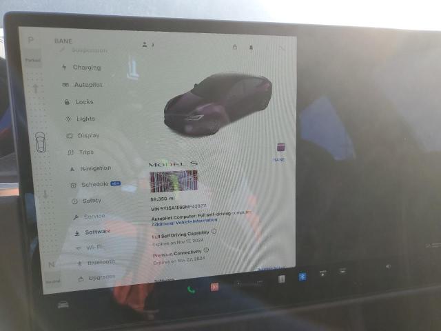 5YJSA1E69MF438211 - 2021 TESLA MODEL S Qara foto 9