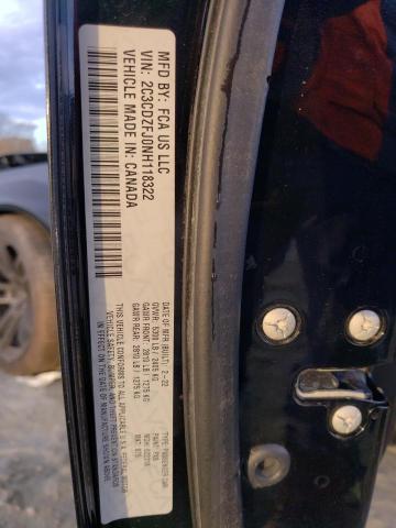 2C3CDZFJ0NH118322 - 2022 DODGE CHALLENGER R/T SCAT PACK BLACK photo 13