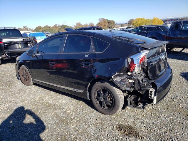 JTDKN3DU8D5568093 - 2013 TOYOTA PRIUS BLACK photo 2