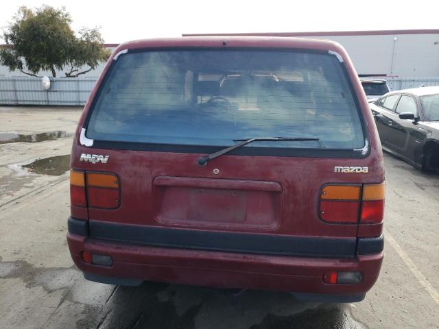 JM3LV5225S0702660 - 1995 MAZDA MPV WAGON RED photo 6