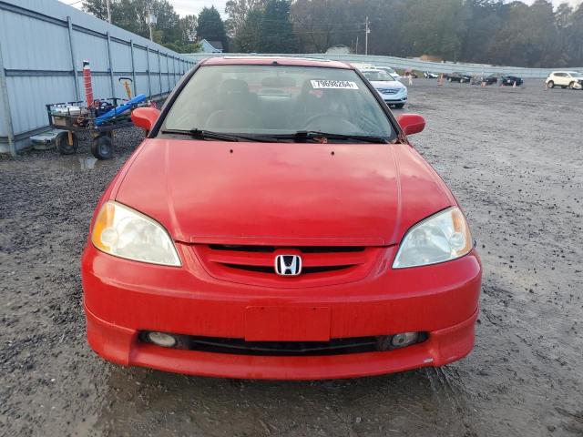 1HGEM21992L041698 - 2002 HONDA CIVIC EX RED photo 5