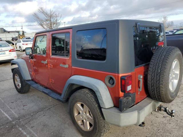 1J4GA39189L767447 - 2009 JEEP WRANGLER U X ORANGE photo 2