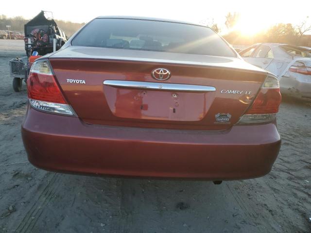 4T1BE32K35U096793 - 2005 TOYOTA CAMRY LE MAROON photo 6