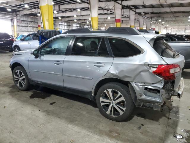 4S4BSANC5K3273718 - 2019 SUBARU OUTBACK 2.5I LIMITED SILVER photo 2