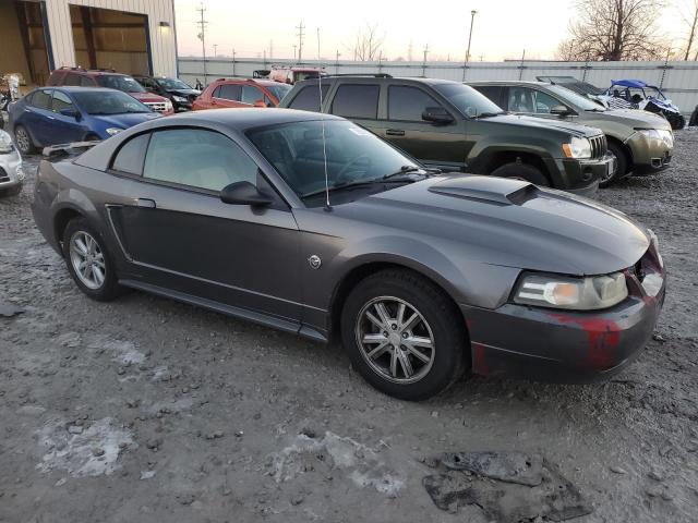 1FAFP40494F109694 - 2004 FORD MUSTANG GRAY photo 4
