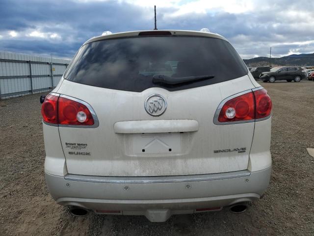 5GAKVDED3CJ228166 - 2012 BUICK ENCLAVE WHITE photo 6