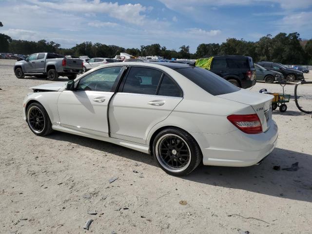 WDDGF56X78F078708 - 2008 MERCEDES-BENZ C 350 WHITE photo 2