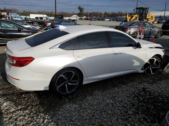 1HGCV1F39JA244068 - 2018 HONDA ACCORD SPORT WHITE photo 3