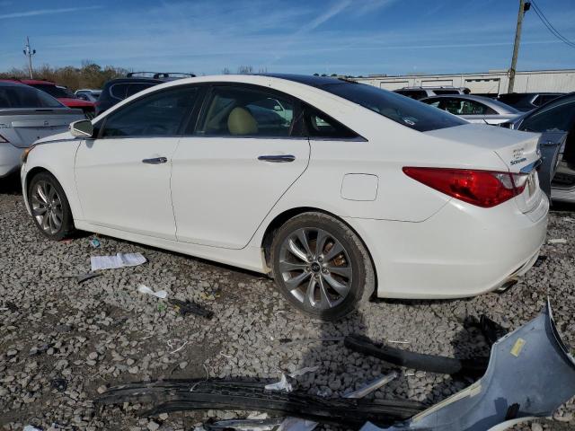 5NPEC4AB7DH568131 - 2013 HYUNDAI SONATA SE WHITE photo 2