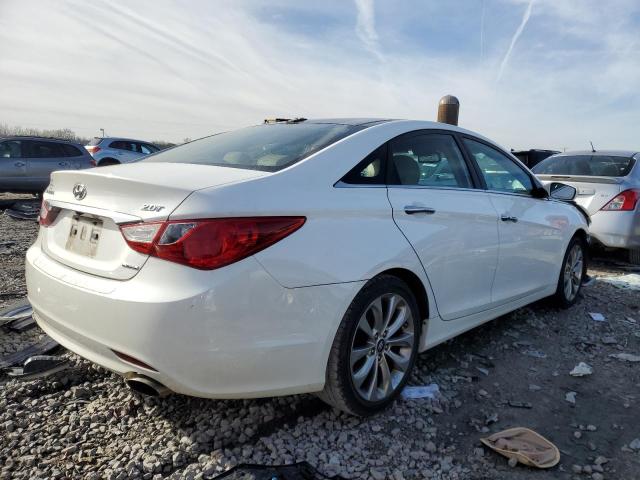 5NPEC4AB7DH568131 - 2013 HYUNDAI SONATA SE WHITE photo 3