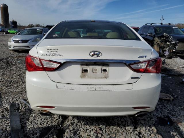 5NPEC4AB7DH568131 - 2013 HYUNDAI SONATA SE WHITE photo 6