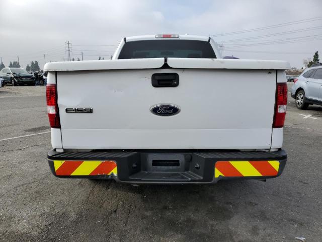 1FTRF12W45NB86505 - 2005 FORD F150 WHITE photo 6