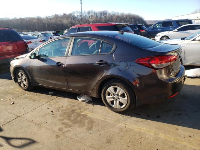 3KPFL4A78HE012033 - 2017 KIA FORTE LX GRAY photo 2