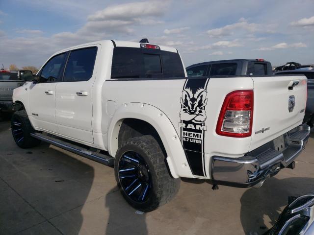 1C6RREFT9KN548846 - 2019 RAM 1500 BIG HORN/LONE STAR WHITE photo 2