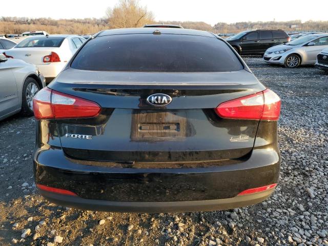 KNAFK4A62G5513999 - 2016 KIA FORTE LX BLACK photo 6