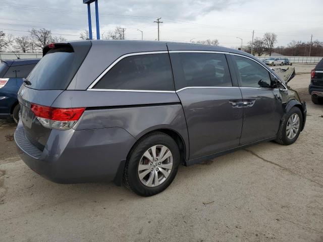 5FNRL5H65FB058250 - 2015 HONDA ODYSSEY EXL GRAY photo 3