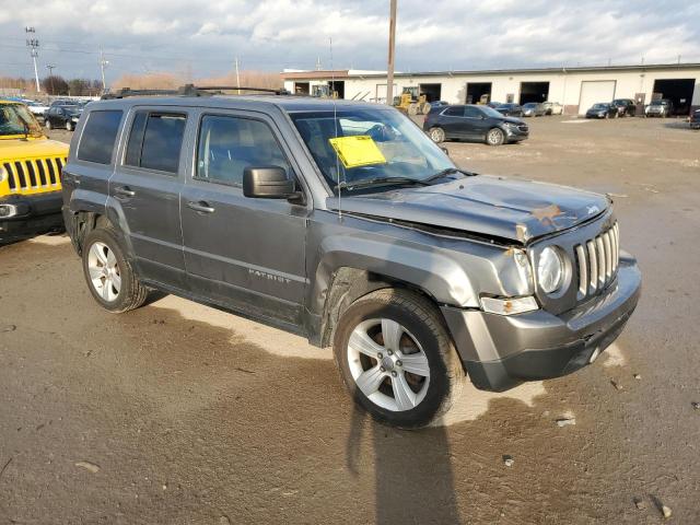 1C4NJRFB0CD659113 - 2012 JEEP PATRIOT LATITUDE GRAY photo 4