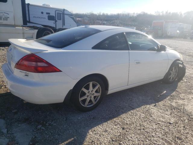 1HGCM82624A002920 - 2004 HONDA ACCORD EX WHITE photo 3