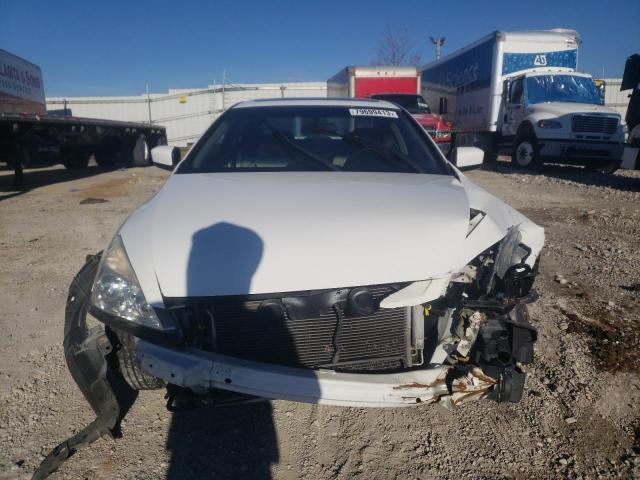 1HGCM82624A002920 - 2004 HONDA ACCORD EX WHITE photo 5