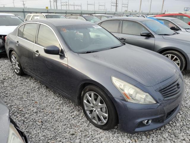 JN1CV6AP9CM934140 - 2012 INFINITI G37 BASE BLUE photo 4