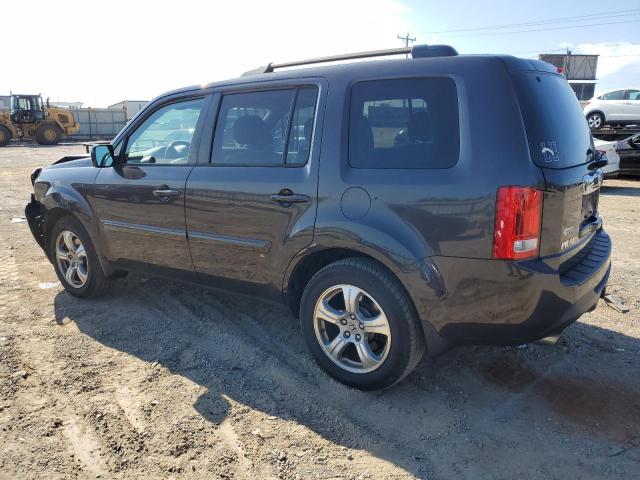 5FNYF4H60EB038919 - 2014 HONDA PILOT EXL GRAY photo 2