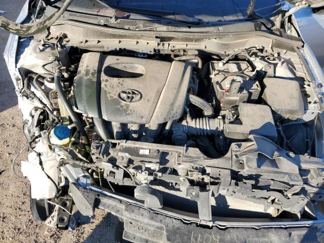 3MYDLBYV8KY509543 - 2019 TOYOTA YARIS L SILVER photo 11