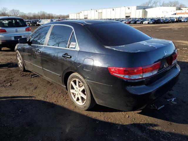 1HGCM66593A053660 - 2003 HONDA ACCORD EX BLACK photo 2