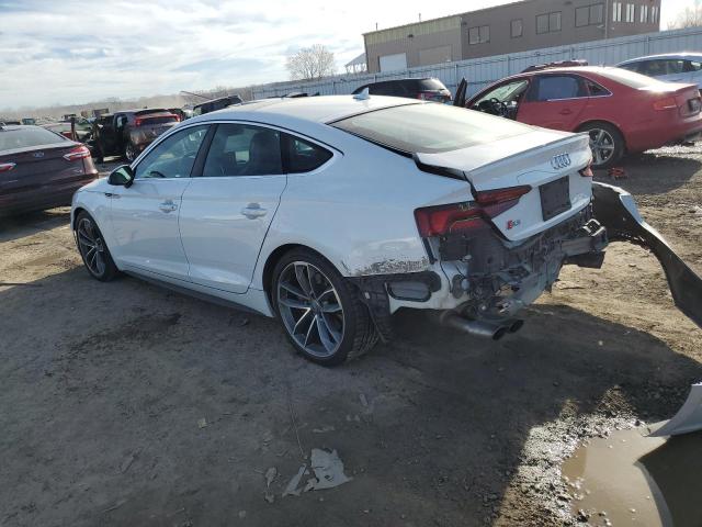 WAUB4CF50JA045837 - 2018 AUDI S5 PREMIUM PLUS WHITE photo 2