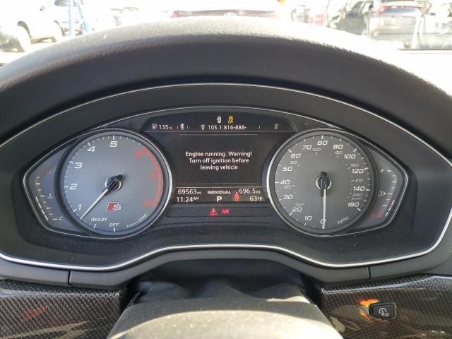 WAUB4CF50JA045837 - 2018 AUDI S5 PREMIUM PLUS 白色 照片 9