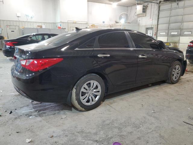 5NPEB4AC8BH169933 - 2011 HYUNDAI SONATA GLS BLACK photo 3