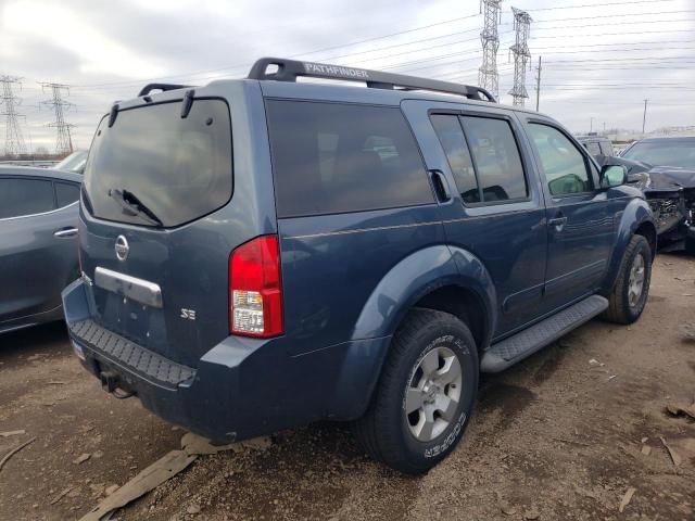 5N1AR18W36C634513 - 2006 NISSAN PATHFINDER LE BLUE photo 3